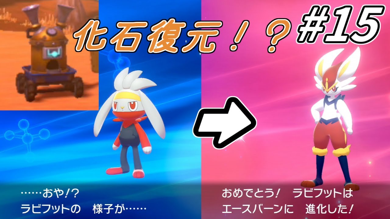6番道路攻略！#15 (ソード)(ラビフット進化！)