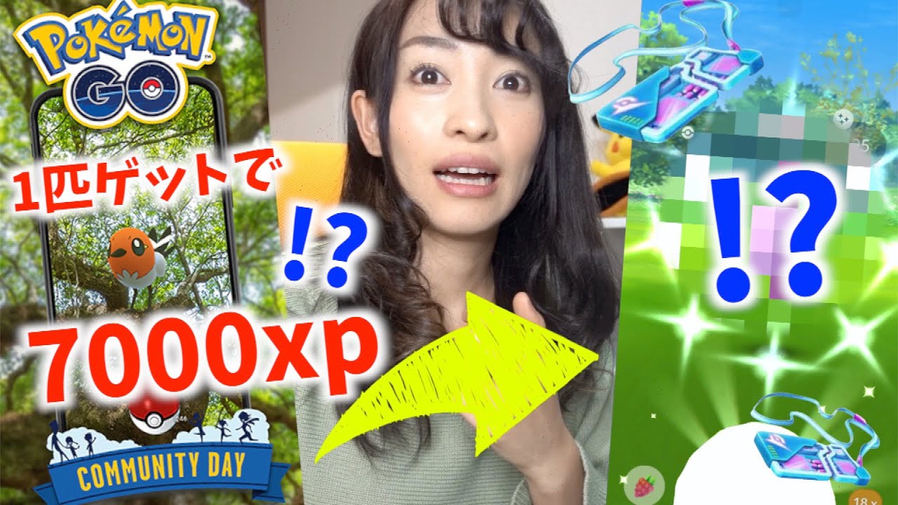 ヤヤコマのコミュニティデイは経験ボーナスがヤバイ!?詳細を確認していたらまさかの色違いが!?【ポケモンGO】