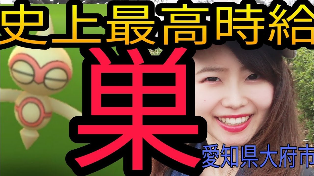 「ポケモンgo」ヤジロンの巣！史上最高時給獲得！色違い来たか？！愛知県大府市あいち健康の森