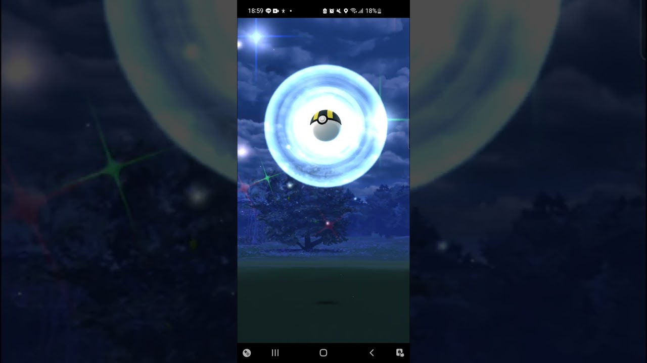 [ポケモンGO]色違いのマメパト捕獲。