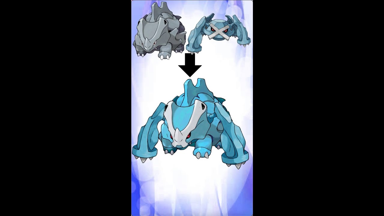 サイホーンにメタグロスを合成して突進力を上げたポケモン