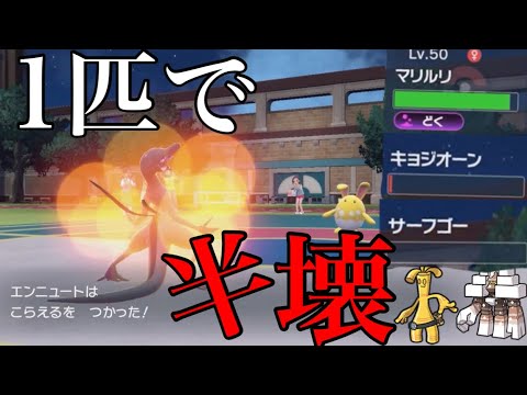 受けポケ破壊のエンニュート、かなり強いです。