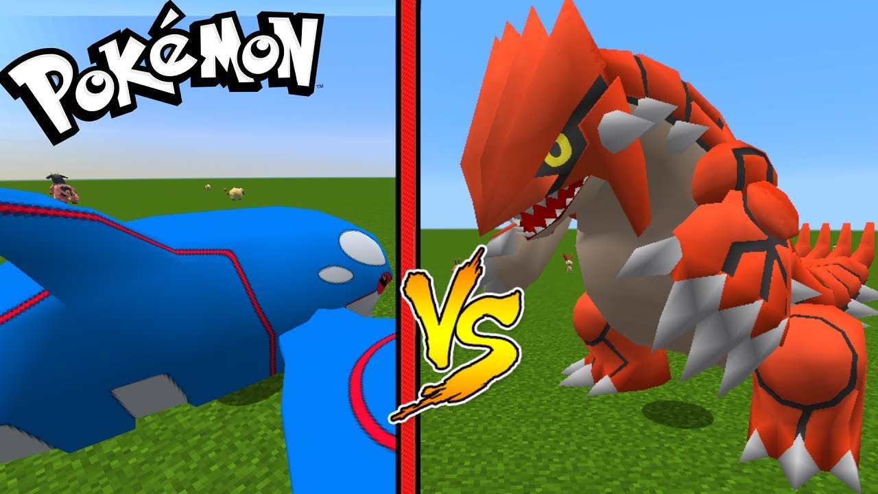 【マイクラ】『グラードン』と『カイオーガ』ってガチで戦ったらどっちが強いの？？？【検証】