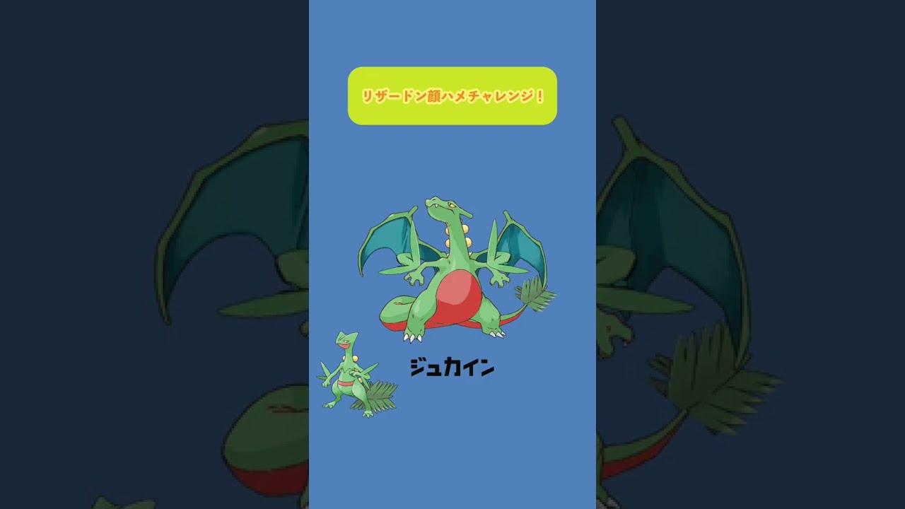 【ポケモン】顔はめチャレンジ！【リザードン】