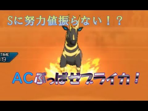 【ポケモンUSUM】やけくそ振りが強い！？（マイポケ中ゼブライカ編）