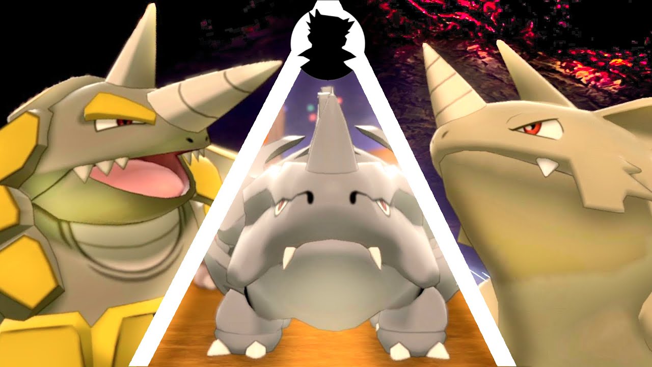 【ポケモンキャンプリサーチ】ドサイドン・サイドン・サイホーン/進化系とかわいい色違い