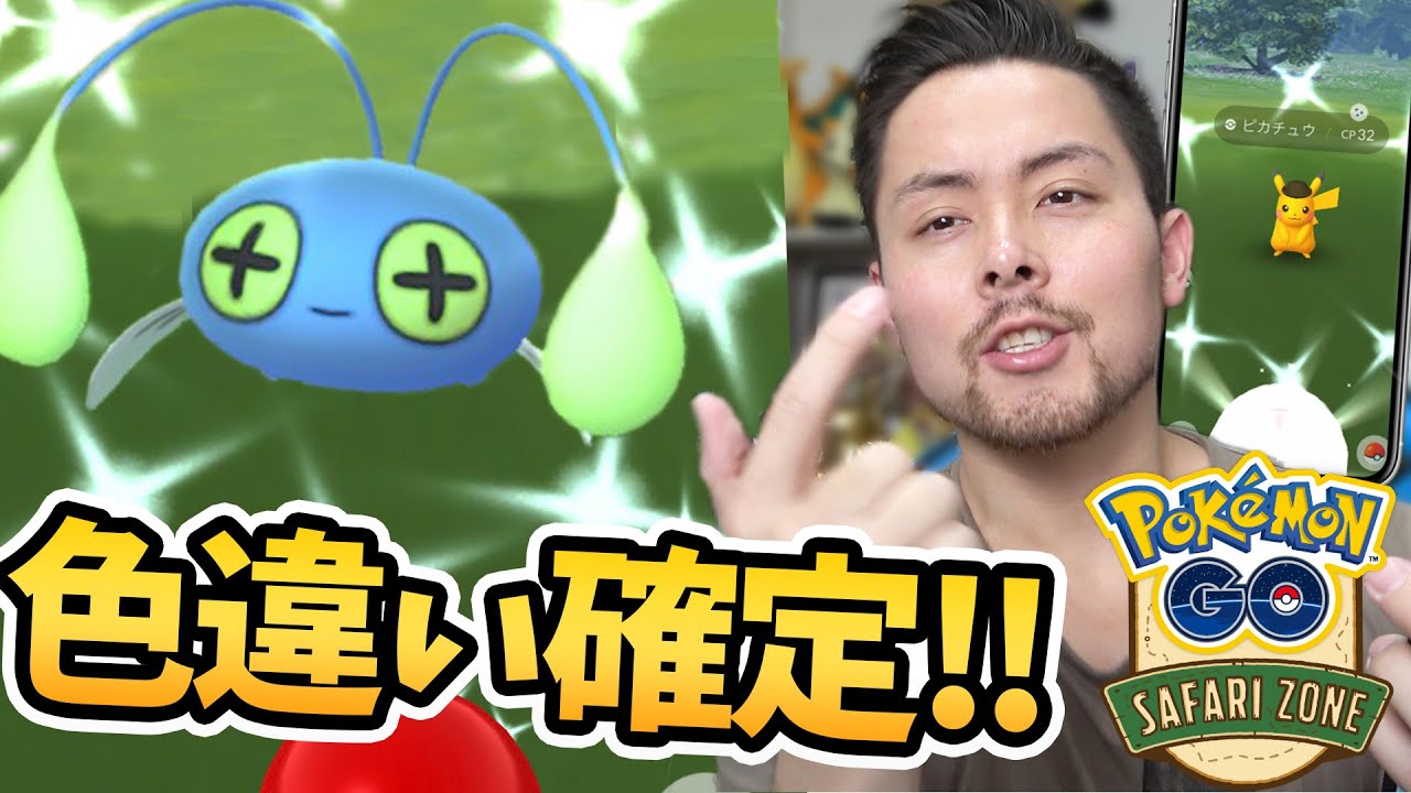 家でサファリ！色違いチョンチー確定ゲット！？新ピカチュウ！？【ポケモンGO】