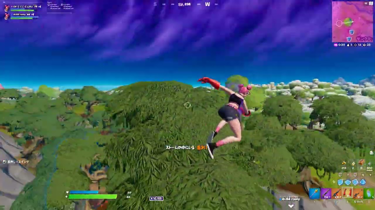 CRトリックショット部門ナエトルです【フォートナイト / FORTNITE】