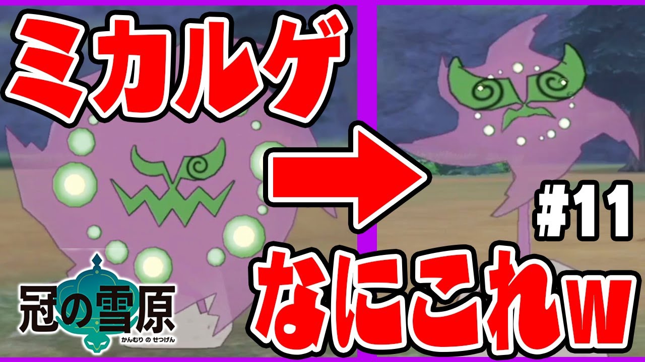 出現方法&GET【隠しポケモン】こんなミカルゲ見たことある!?【ポケットモンスター　ソード・シールド　冠の雪原実況　#11】
