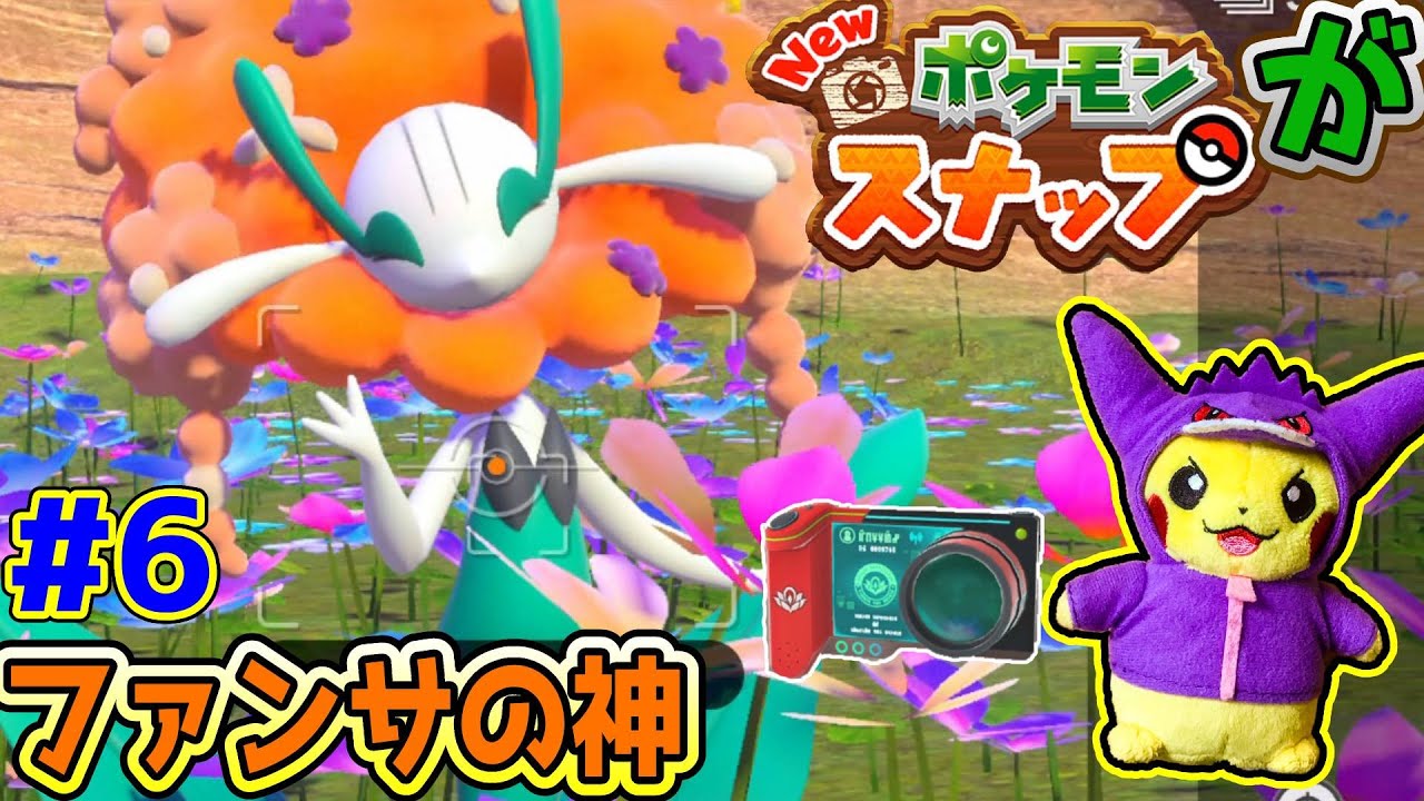 ファンサの神、降臨！！／見つめ合うスバメとピカチュウ『New ポケモンスナップ』#6