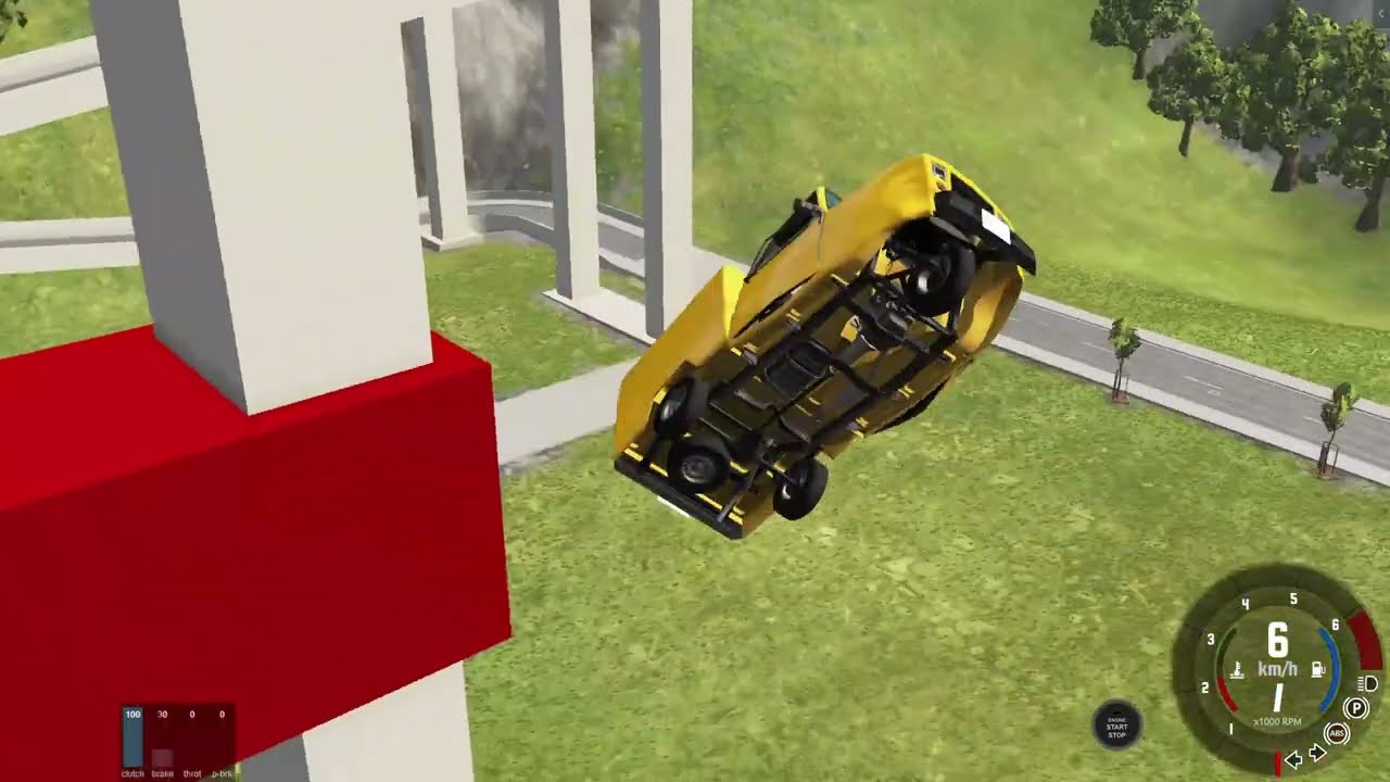 BeamNG Drive 飛ぶピジョン