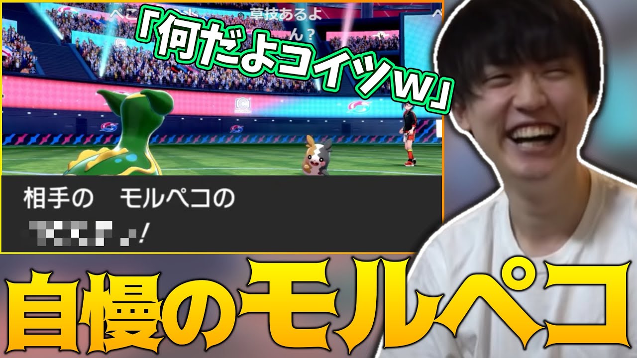 【メン限】自慢の色違い〇〇〇型モルペコに驚愕→やけどで叩き潰す試合【2021/10/5】