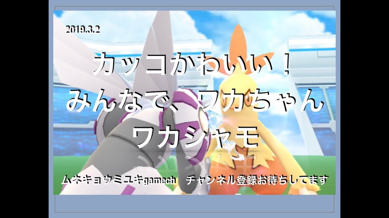 【ポケモンGO】　レイドバトル　ワカシャモちゃん