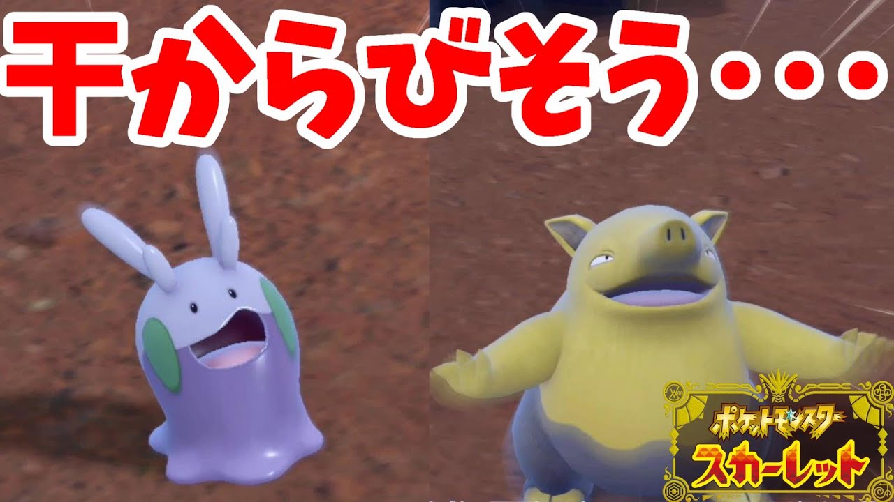 【ポケモンSV】ちょっと怖いポケモン達！干からびそうなヌメラ！？図鑑埋めの旅【ポケモンスカーレットバイオレット】