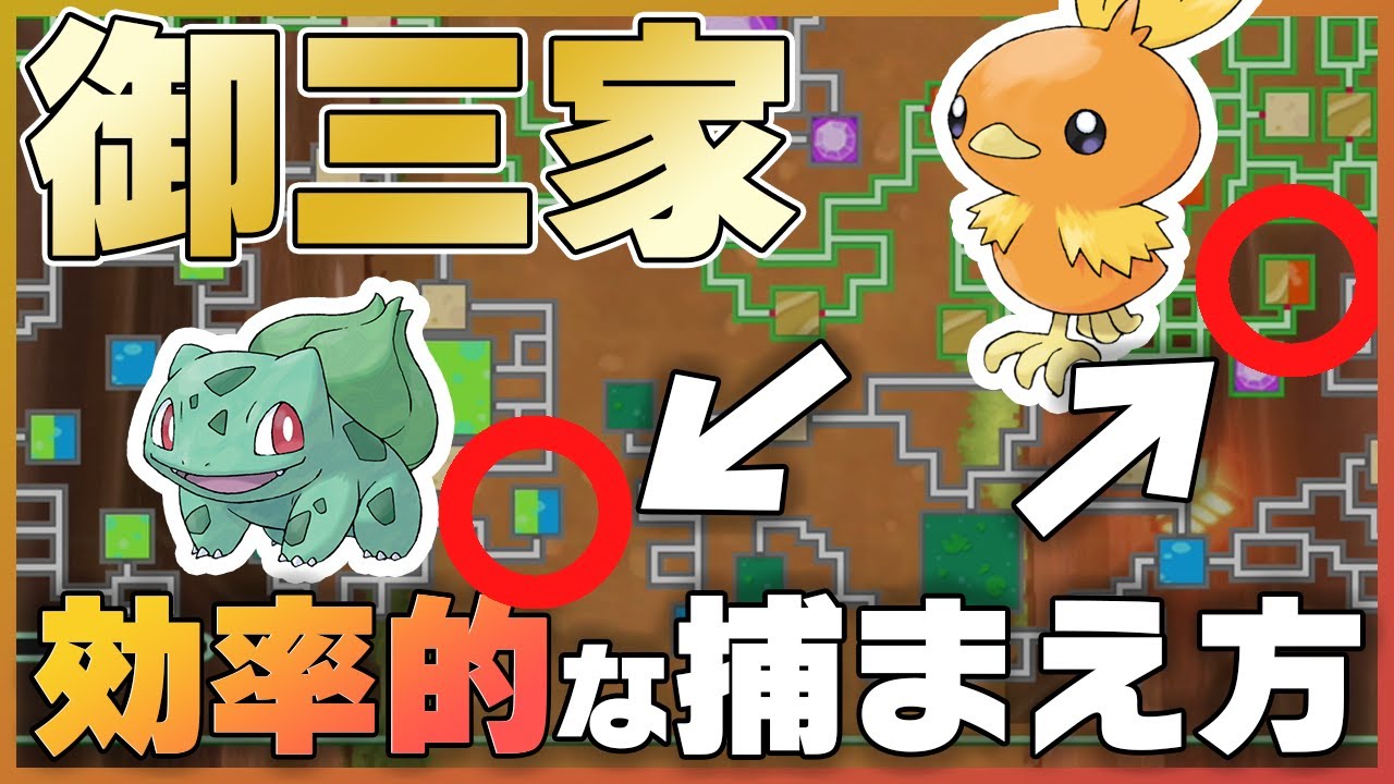 【ダイパリメイク】御三家が超簡単に見つかる部屋はココ！効率的な見つけ方と捕獲のテクニック！【ポケモンダイヤモンド/パール】