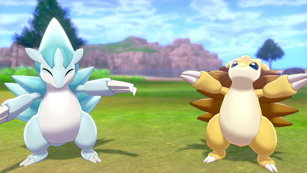 鎧の孤島解禁！原種サンドパン・アローラサンドパンとキャンプで遊びます！！【ポケモン剣盾/ソードシールド/鎧の孤島】