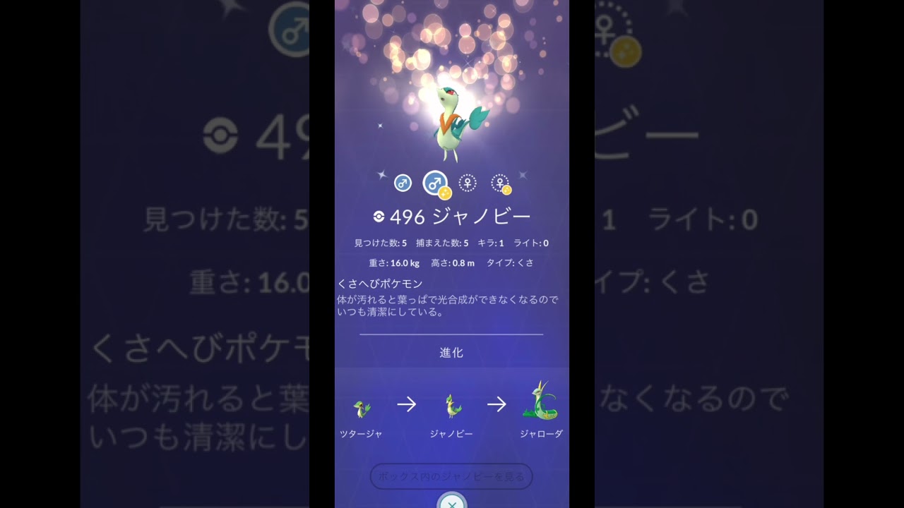 ツタージャ色違いからの〜【色違いポケモン】ダイパリメイク