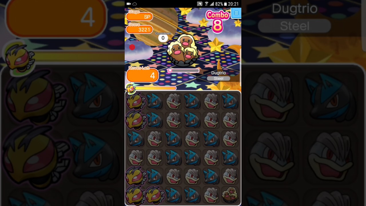 Pokemon Shuffle Mobile Safari Dugtrio (Alola Form) Caught ポケとる スマホ版 「ポケモンサファリ」ダグトリオ～アローラのすがた～