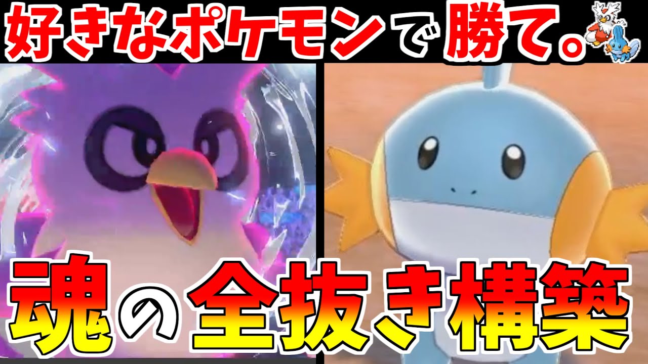 好きなポケモンで勝ちにいく。永遠の相棒、ミズゴロウ帰還。デリバードとの魂のコンビネーションを見よ!!【ポケモン剣盾】【ポケモンソードシールド】【冠の雪原】