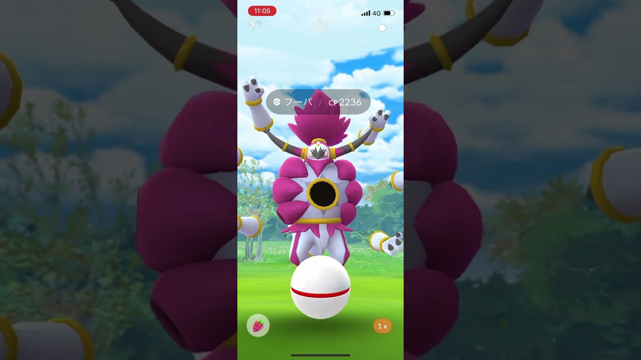 はなたれフーパのゲッチャレを３歳にやらせてみたらなんと？？？ポケモンGO