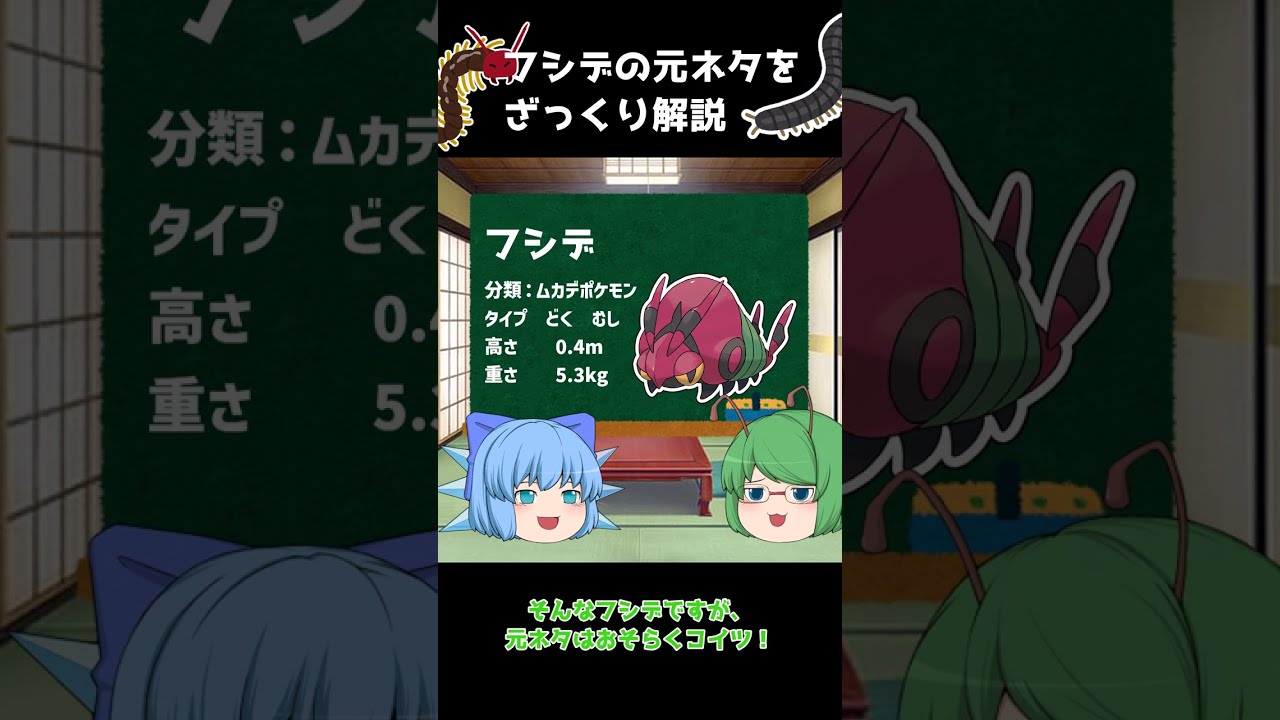 フシデの元ネタをざっくり解説#short