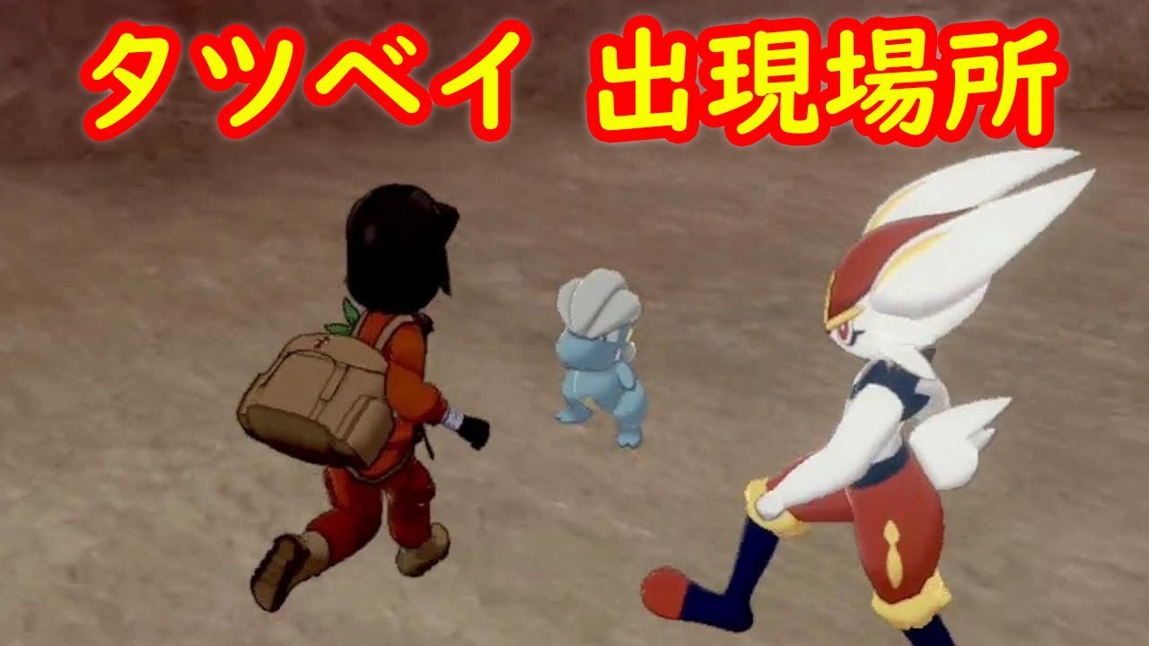 【タツベイ】出現場所 攻略【冠の雪原 ポケモン剣盾DLC】