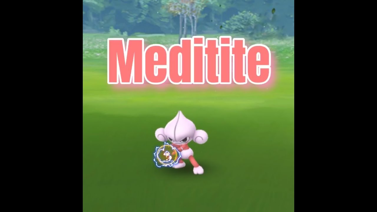 【Pokémon GO】色違い 出現50秒動画 ＃307 アサナン ☆shiny☆ #Shorts