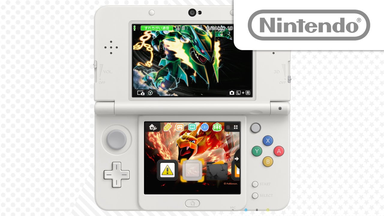 ポケモン メガリザードンＹ・メガレックウザ [ニンテンドー3DS テーマ]