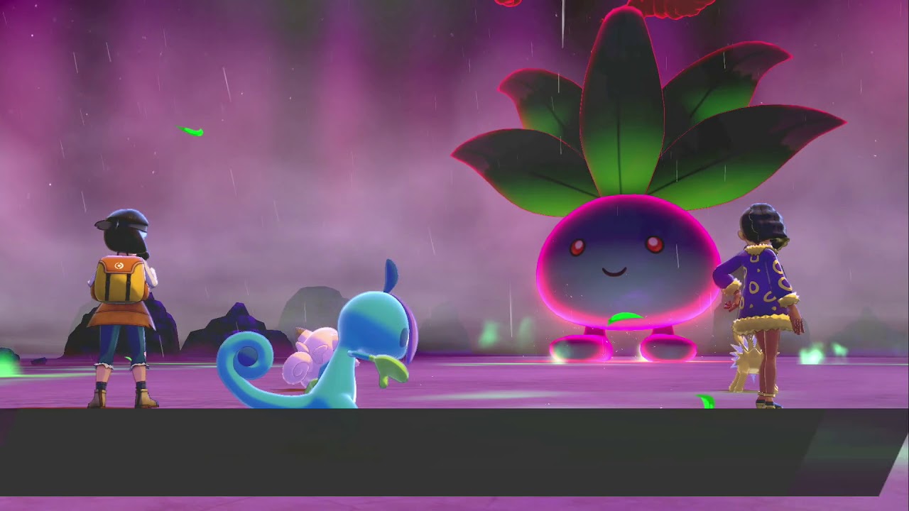 ダイマックス ナゾノクサとバトル　ポケモン ソード