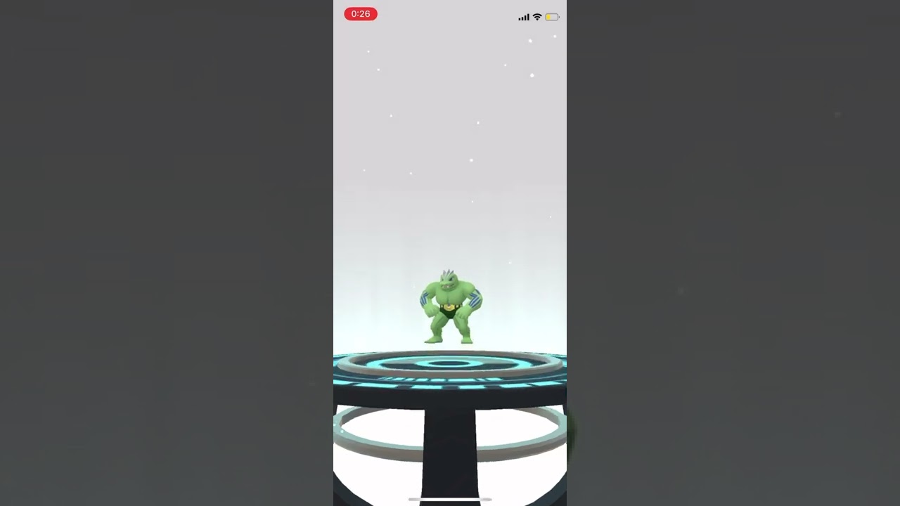 ポケモンGO色違いワンリキー