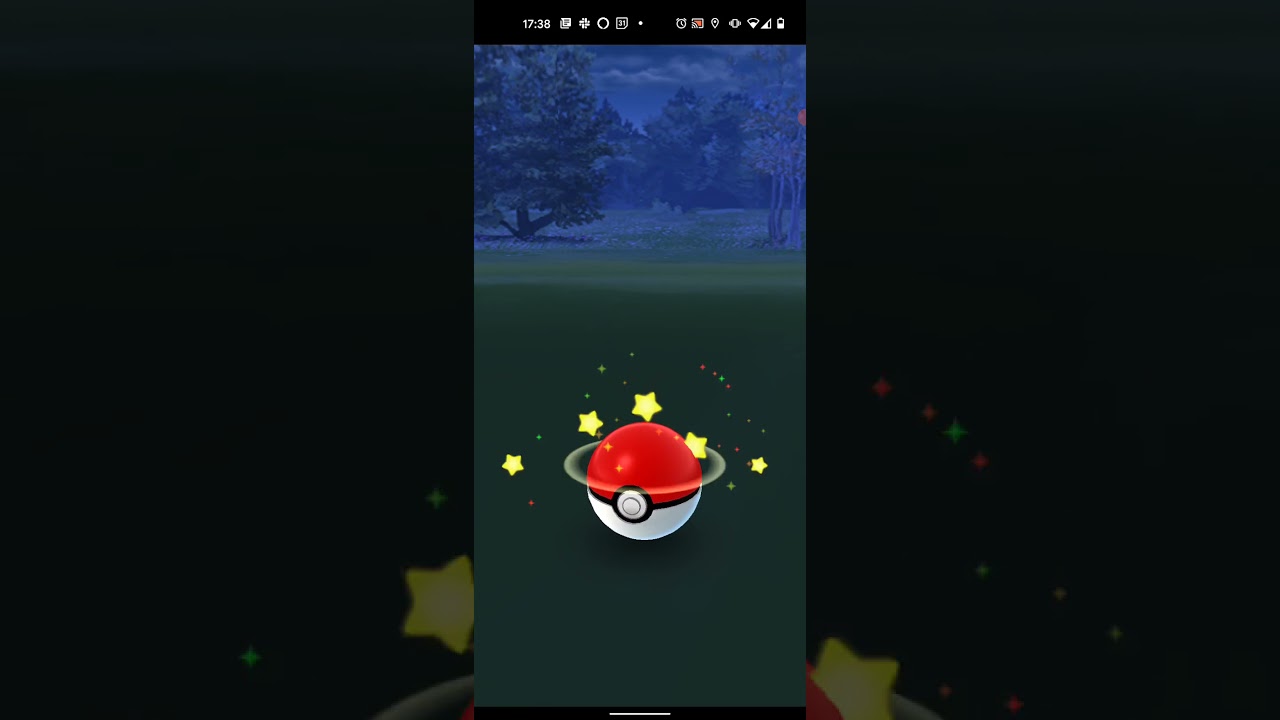 【ポケモンGO】フォッコをワンショット・エクセレント・カーブボールでゲットしただけの動画 / Fennekin is Caught with First Excellent Throw #SHORTS