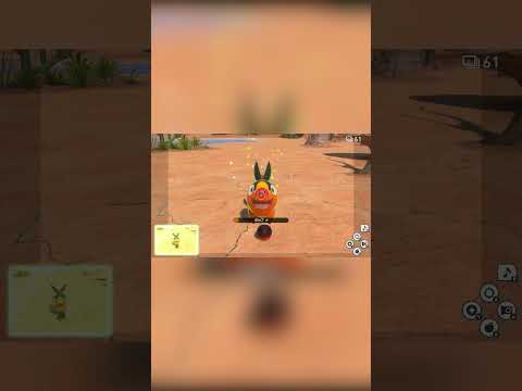 【Newポケモンスナップ NEW POKÉMON SNAP】ポカブがりんご焼いて立ち去る動画 #shorts