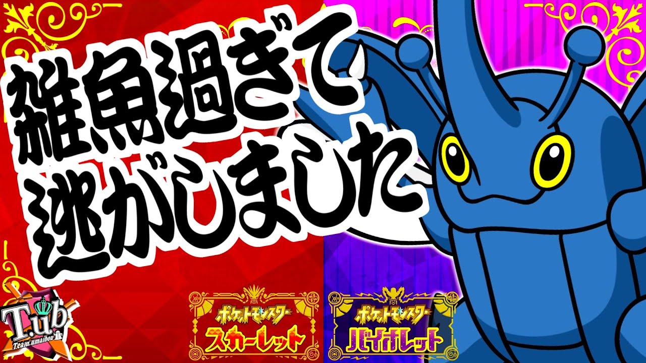 【ポケモンSV】君達はまだヘラクロスの本当の強さを知らない。【スカーレット / バイオレット】