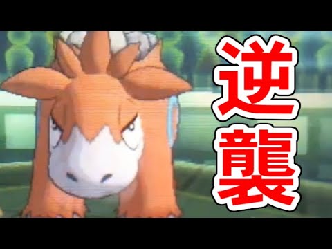 逆襲のバクーダ！決めろ怒りの壺コンボ！！【ポケモンUSUM/ウルトラサン・ウルトラムーン】