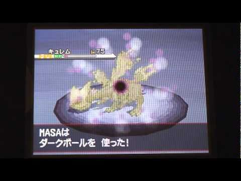 ポケットモンスターホワイト　キュレム戦
