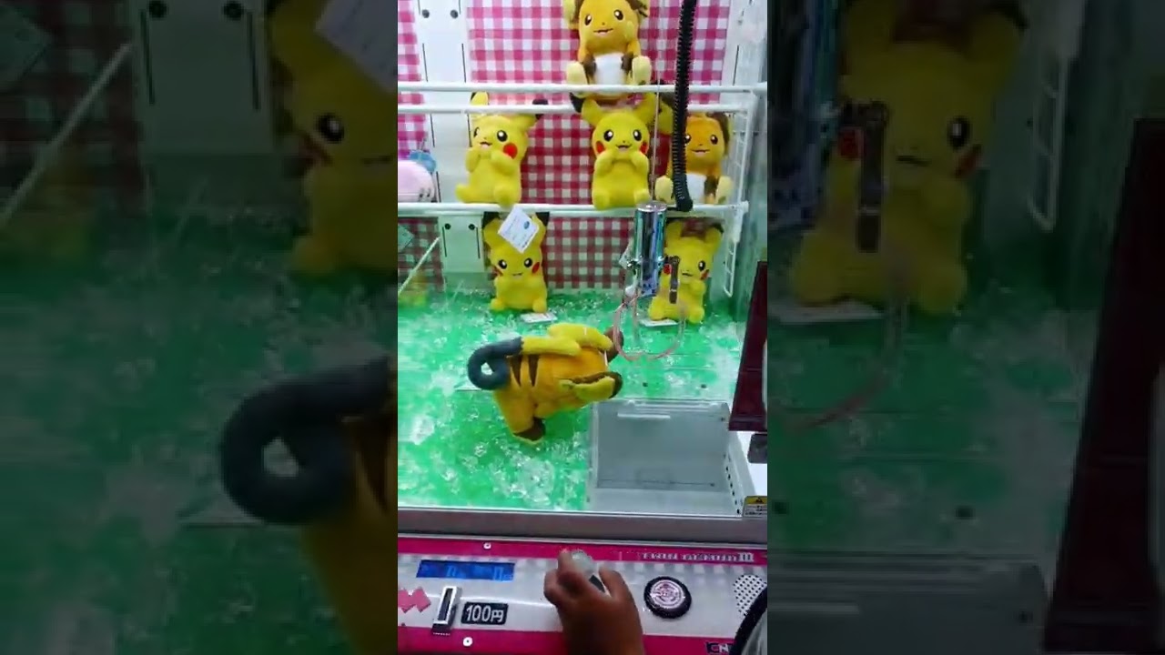 ポケモンライチュウ♪ミニクレーンゲーム