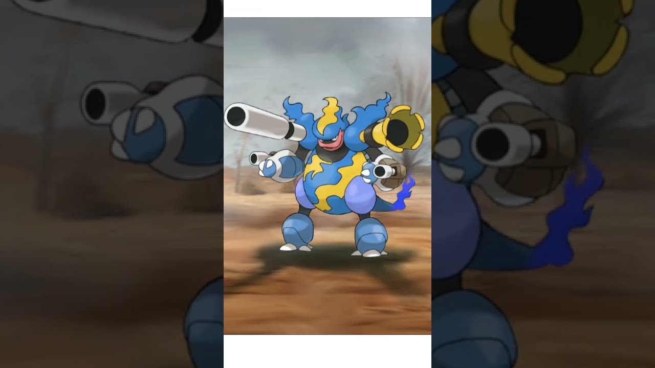 【ブーバーン+メガカメックス】ツギハギして武装ポケモン作った