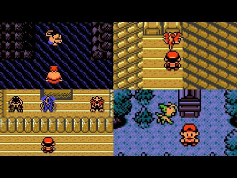 【クリスタル/金銀】全伝説・幻ポケモン登場シーン【セレビィ/スイクン/ライコウ/エンテイ/ルギア/ホウオウ】