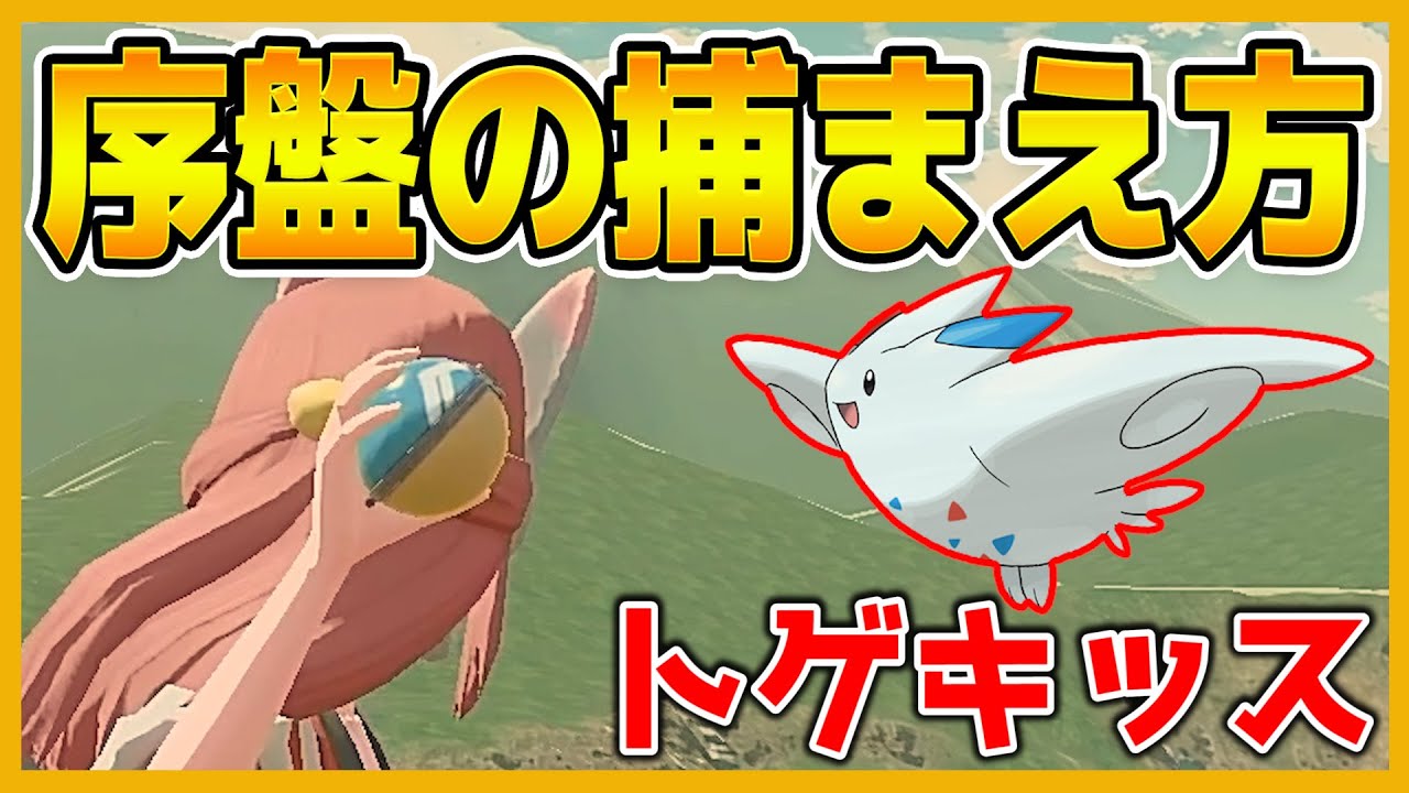 【トゲキッスの入手方法】序盤の捕まえ方や出現場所を解説！~ポケモン レジェンズ アルセウス~