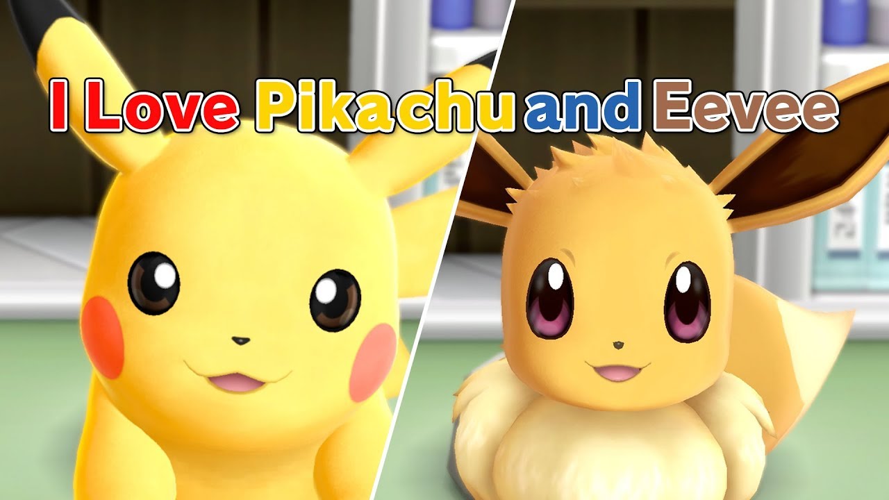 【公式】「だいすき！ピカチュウとイーブイ」のうた（英語版）『ポケットモンスター Let's Go! ピカチュウ・Let's Go! イーブイ』