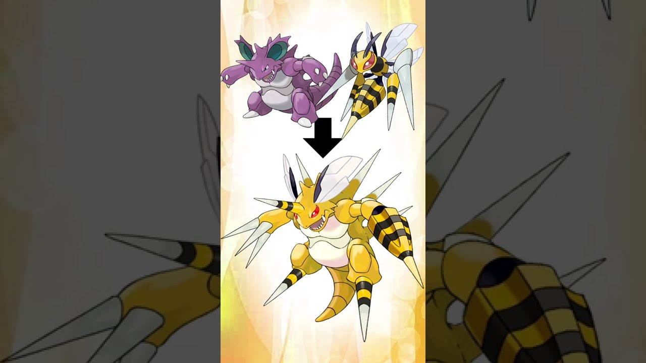 ニドキングにメガスピアーを合成した凶悪トゲトゲポケモン