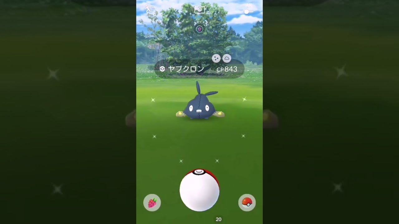 【ポケモンGO】色違いヤブクロン✨ #shorts