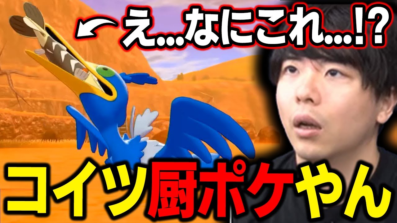【剣盾】はじめて「ウッウ」の特性を見て"厨ポケ"だと確信した漢ｗｗｗ【もこう ポケモン 切り抜き】