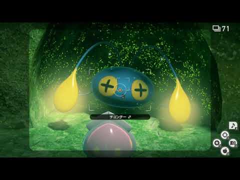 Newポケモンスナップ　★1チョンチー【5051】