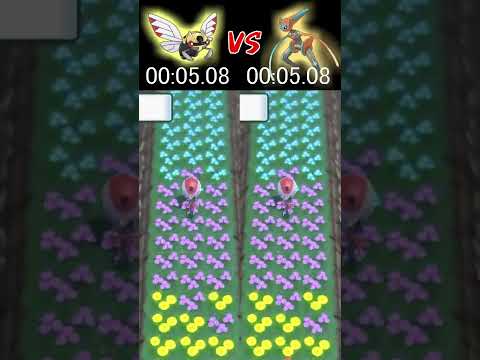 【最速対決】デオキシス VS テッカニン 速いのはどっち？【ポケモンBDSP】#shorts