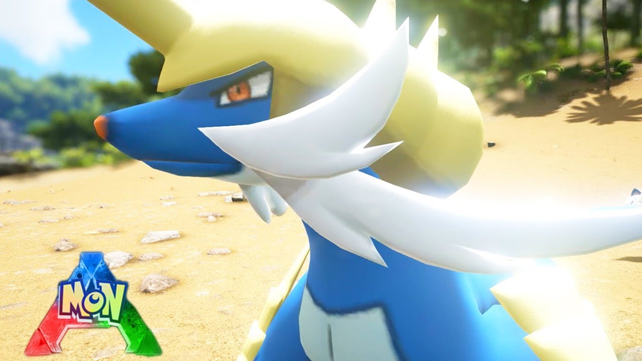 御三家ポケモン発見!!! ダイケンキゲット成功！！！#8 Ark デジモン+ポケモンMOD