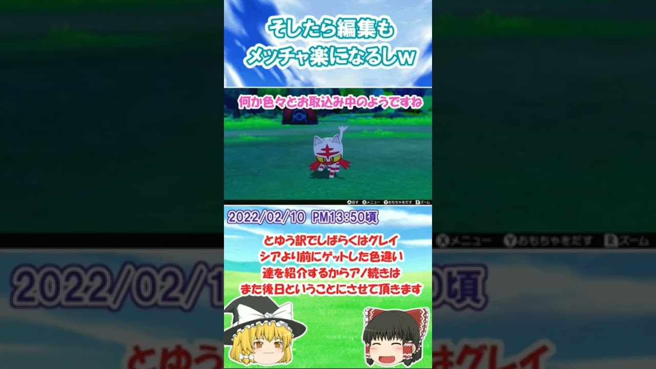 【ポケモン剣盾】色違い#22 まさにカオス　色違いニャビー　【ゆっくり実況】