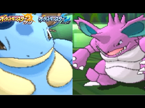 ポケモンにおける「夫婦喧嘩」とは。ニドクイン vs ニドキング【ポケモンSM（サンムーン）実況】