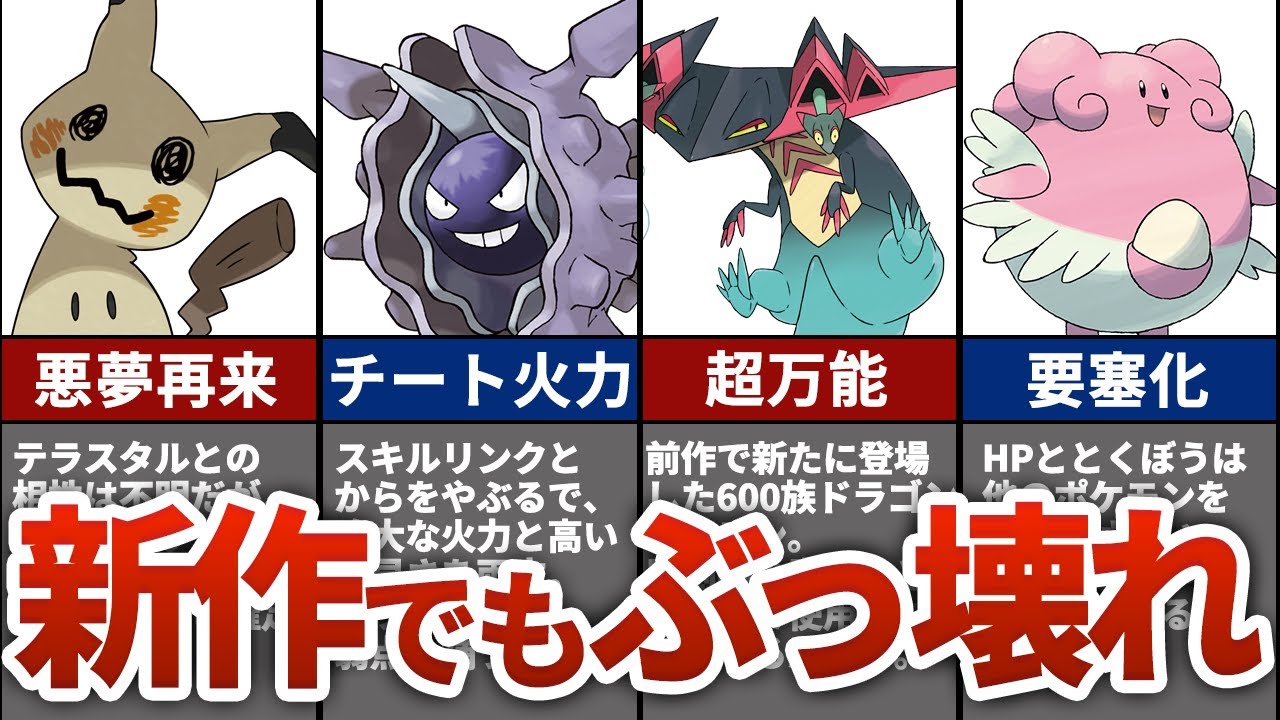 【ポケモンSV】環境トップ確定の内定済みポケモン11選