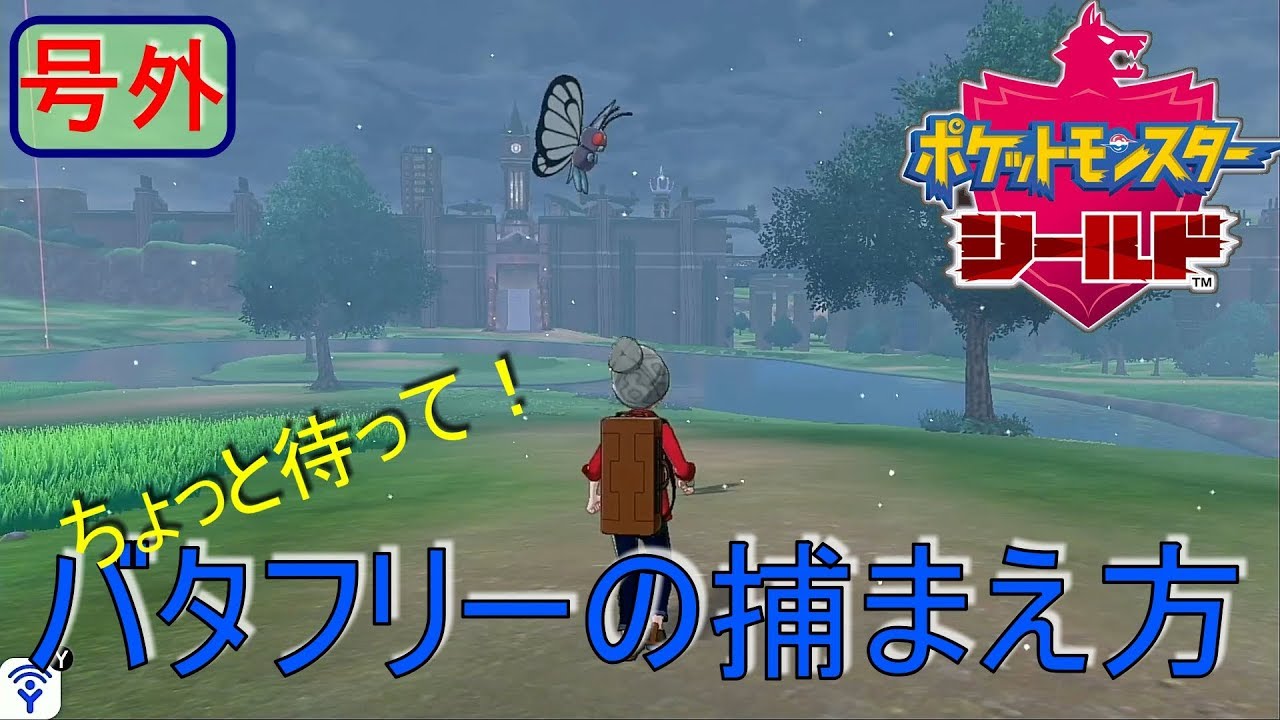 【号外】走って追いかけてもダメ！バタフリーの捕まえ方